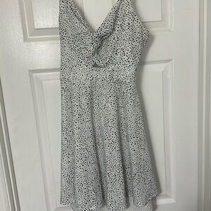 Black and white sundress